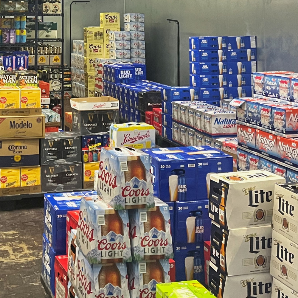 Largest Walk-In Beer Cooler in Town